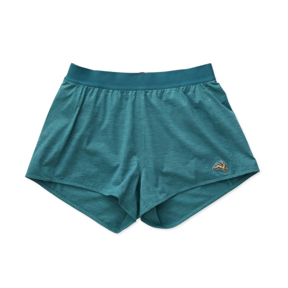 Tracksmith Session Speed Shorts | Stonewash | Small | Like New
